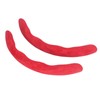 2PCs Car Steering Wheel Cover Segmented Protector Anti Skid Replacement