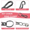 4PCS Metal Clips Keys Small Carabiner Clip for Keys Metal