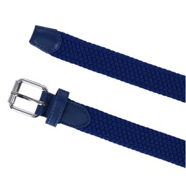 CTM Kids 'elástico trenzada Stretch Cinturón, Marino, Mediano