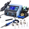 Preciva 992D+ 2-in-1 Soldering & Hot Air Rework Station with
