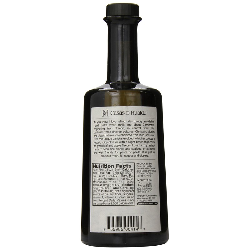 José Andrés Foods Arbequina Extra Virgin Olive Oil, 16.9 oz