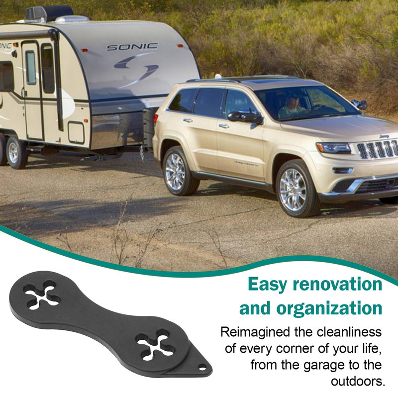 EAORBD S Hook Keeper Rubber S-Hook Retainer for Trailer Tow