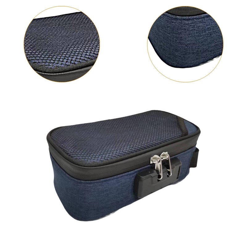 Perfeclan Smell Proof Bag Portable Containers Pouch with Combination Lock