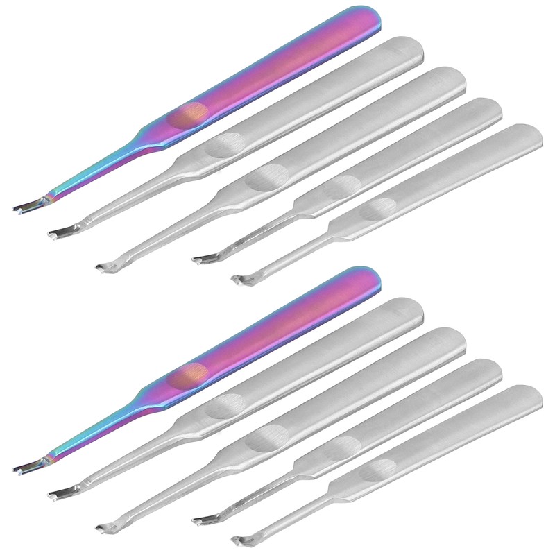 Leather Edge Skiving Tool Stainless Steel Stitching Groover DIY Craft