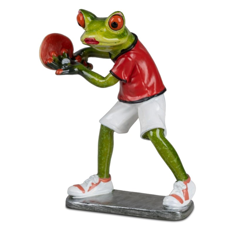 formano Frosch Table Tennis Player Froschhausen Light Green Artificial Stone
