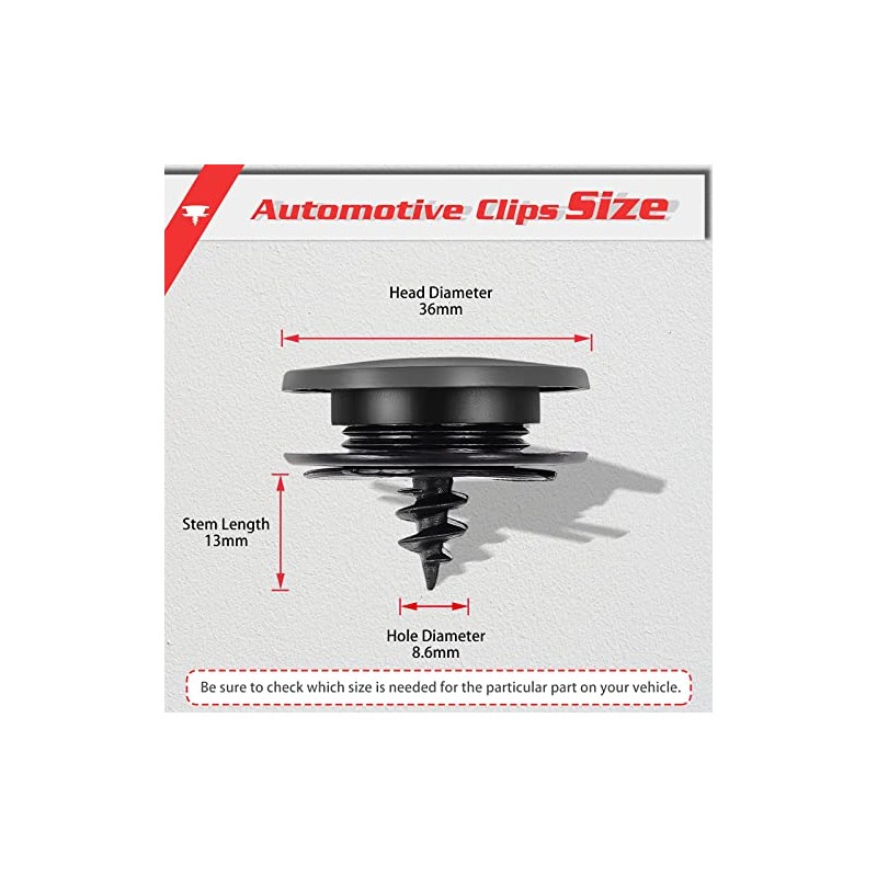 OTUAYAUTO 20PCS Car Floor Mat Clips - Universal Automotive Carpet