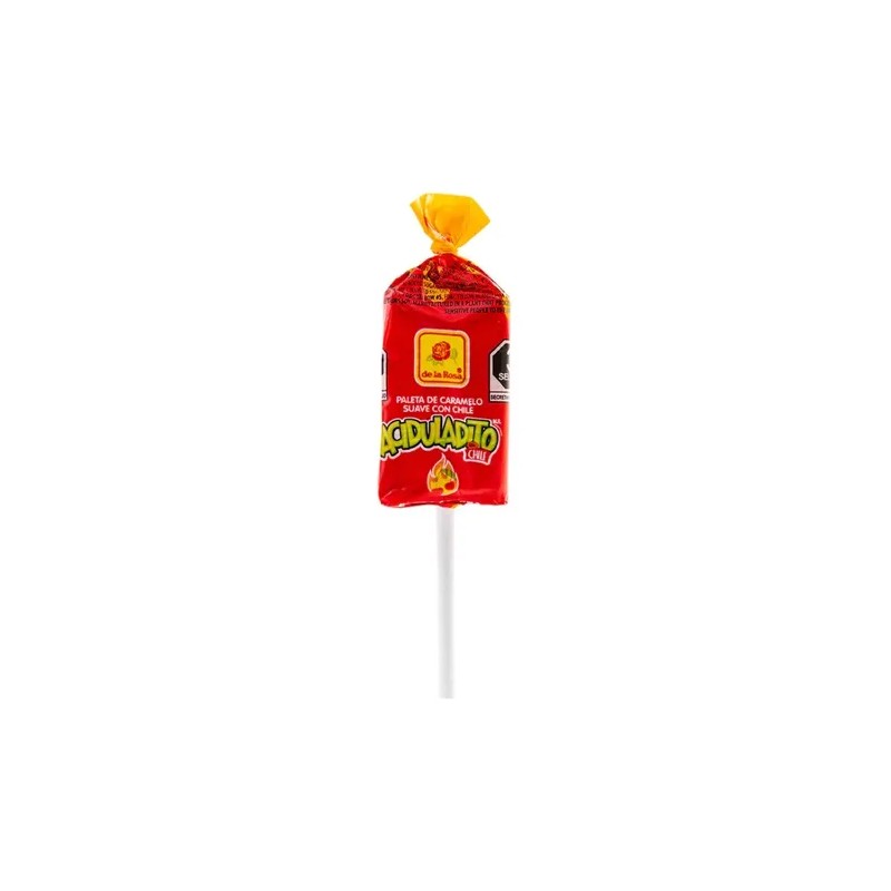 Paleta Suave Acidulada De La Rosa Dulce 40 Pzas 340g