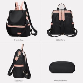 CYchen Women's Backpack Waterproof Elegant Small City Backpack, Travel Backpack Sports Backpack School Backpack Laptop Backpacks, Women's Backpack Work Bag for Girls Teen School Travel Business