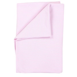 TupTam Baby Unisex Swaddling Blanket, Striped - 120 x 120 cm