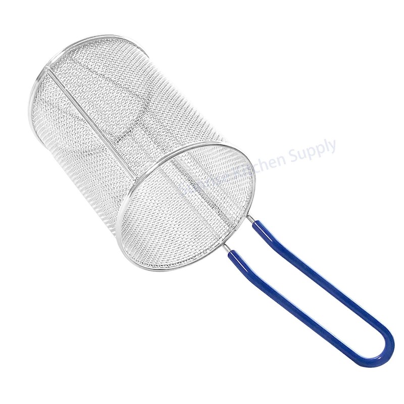 Sunrise Stainless Steel Pasta Boil Basket (1, 5"D x 7"H)