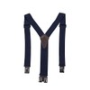 Dickies Men’s Belt Clip Stretch Suspenders, Navy, One Size