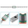 Oumefar Linear Rail Linear Guide Rail Made of Steel Linear