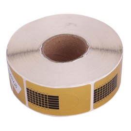 Roll of 500 Gold Paper Reconstruction Extension Nail UV Gel Nail Form Tips Kit