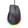 GXTrust 145 Rexxa Ergonomic Gaming Mouse with Adjustable RGB Lighting,
