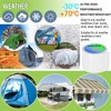 Tiruiya Tent Patches, PVC Repair Kit, Tent Tape, Awnings, Gazebo,