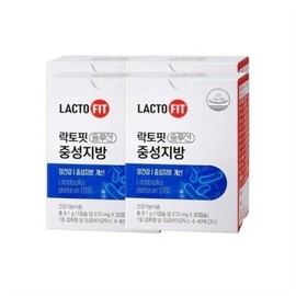 Chong Kun Dang Health Lacto Fit Solution Neutral Fat 30 Capsules 4 Boxes / 종근당건강 락토핏 솔루션 중성지방 30캡슐 4박스