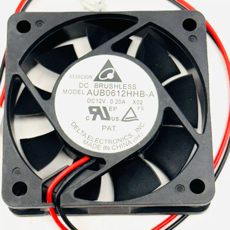 Delta (LOT OF 2) DELTA ELECTRONICS FAN AUB0612HHB-A / 2½"