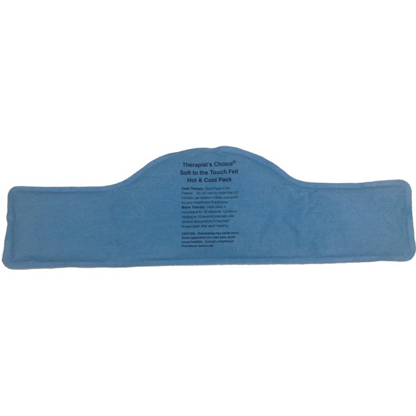Therapist’s Choice® Soft to The Touch Felt Hot & Cold Pack (Cervical/Shoulder 6"x20")