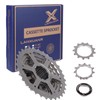 LANXUANR 10-Speed Mountain Bike Cassette Suitable for MTB Bikes, Road