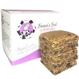 Bessie's Best Lactation Support Cookies - Soft PB Chocolate Chip Lactation Cookies, Lactation Snacks & Breastfeeding Cookies Breast Milk Supply Boost Lactation Cookies for Increased Breast Milk 3 Dozen