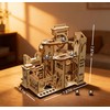 3D Wooden Puzzle for Adults, Marble Run - Advanced Roller