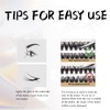 Individual Lashes Cluster Lashes 120 Pieces, 40D 0.07 D Curl