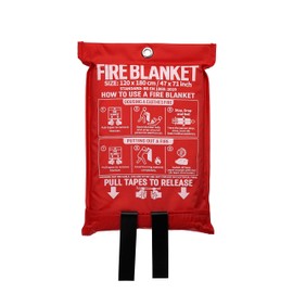 KingtooSize Fire Blanket, 47 in x71 in,Fiberglass Fire Blanket for Home,Kitchen,1 Pack