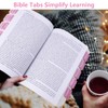 Bible Tabs, 72 Laminated Bible Tabs for Women and Men