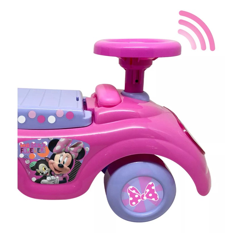 Apache Montable Apache Correpasillos Con Claxón Minnie Rosa Y Lila