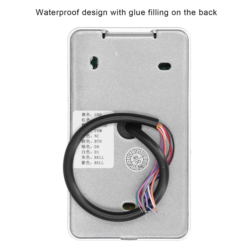 125KHz RFID Access Control Fingerprint Password ID Card Wiegand26 IP66