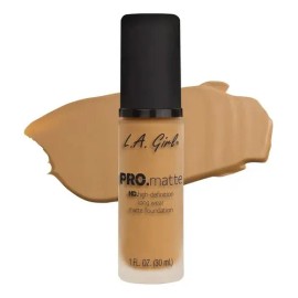 Base De Maquillaje Liquido La Girl Pro Matte Foundation 30ml Light Tan