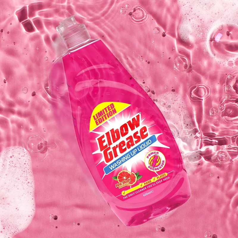 Elbow GreaseWashing Up Liquid, Pink Blush 600 ml