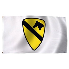 1St Cavalry Division Flag 3X5 Foot E Poly