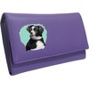 Klassek Australian Shepherd Womans Purple Purse Dog Lover Owner Brand