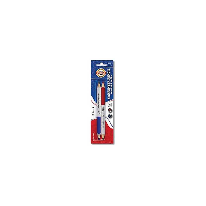 KOH-I-NOOR Duo Short Carpenter Pencil