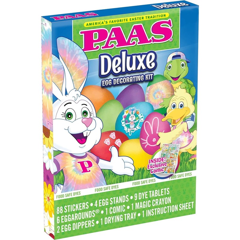 PAAS Deluxe Easter Egg Decorating Kit - America's Favorite Easter