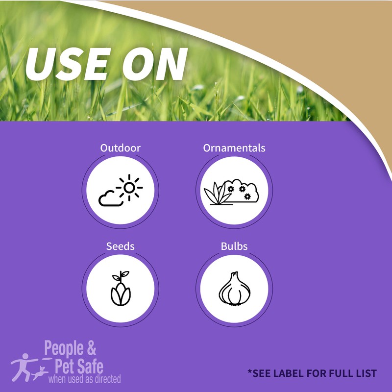 Bonide MOLEMAX Mole & Vole Repellent Granules, 5 lbs. Ready-to-Use,