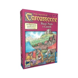 Giochi Uniti GU395 Carcassonne Board Game, Multicolour, Unica