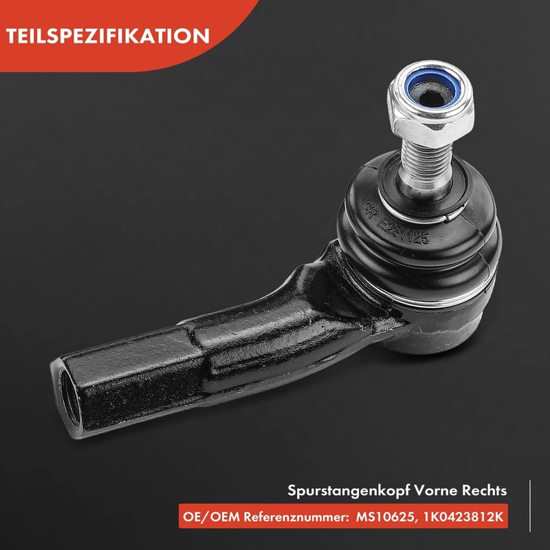 Frankberg 2 x Tie Rod End Front Axle Compatible with