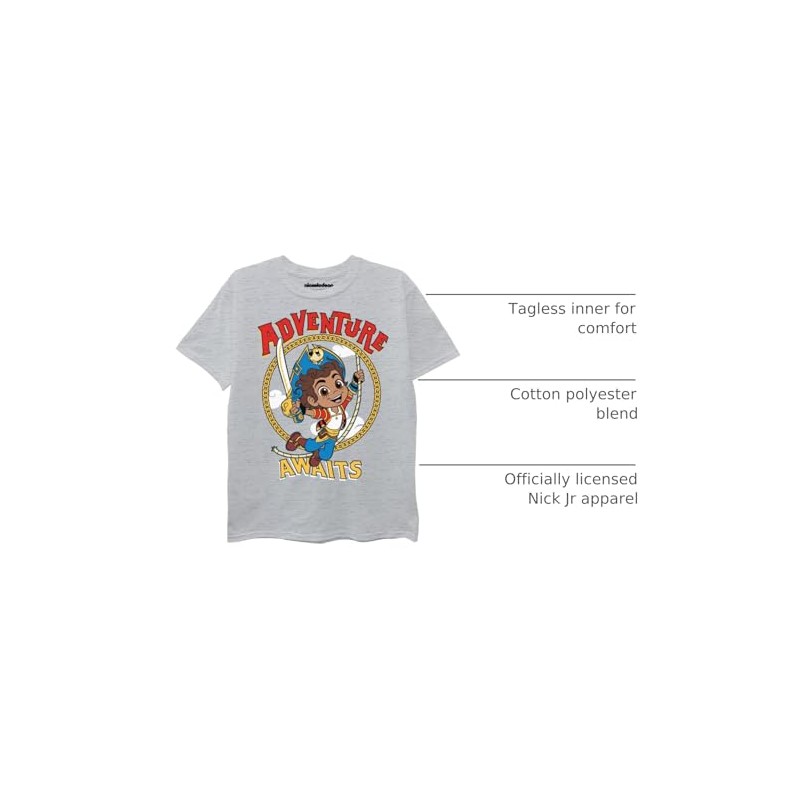 Nickelodeon boys Santiago of the Seas Tshirt - Santiago, Lorelai,
