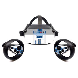 MightySkins Skin for Oculus Quest - Cyber Bot | Protective, Durable, and Unique Vinyl Decal Wrap Cover | Easy to Apply, Remove, and Change Styles | Made in The USA