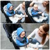 Baby Stroller Cushion,Infant Car Seat Insert-Reversible Universal Breathable and Soft