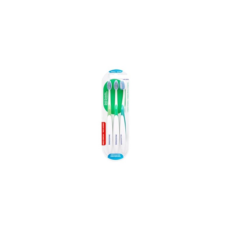 Sensodyne Cepillo de Dientes para Dientes Sensibles Multi Protection, Suave,