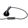 Avid Products AE-1M Disposable Stereo Black School Earbuds with Mic,