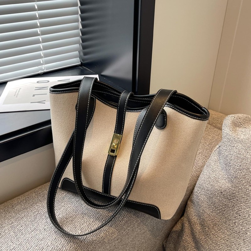 SENDEFN Tote Bag, Canvas Shoulder Bag, Large Capacity, Large Capacity,