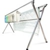 AZHZOLSK Clothes Drying Racks Outdoor, Updated Version,Stainless Steel Laundry Drying