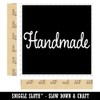 Handmade in Box Self-Inking Rubber Stamp Ink Stamper - 1-1/2