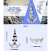Grappling Gravity Hook Survival Carabiner Stainless Steel Multifunctional Rescue EDC