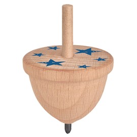 moses. PhänoMINT Wooden Spinning Top for Children, Experiment Toy for Small Explorers and Explorers, 5.7 cm x 4 cm x 4 cm