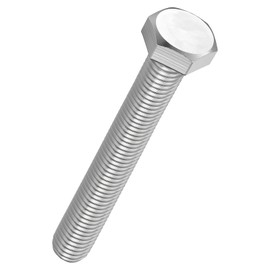 Kozelo 2 Pcs Hex Head Screws Bolts - [M14-2x120] 304 Stainless Grade A2-70 Steel Fully Threaded Hex Tap Metric Hexagon Head Machine Bolts Right Hand External Hex Drive, Silver